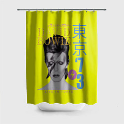 Шторка для душа David Bowie 1973, цвет: 3D-принт