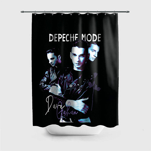 Шторка для ванной Dave Gahan Depeche Mode rose / 3D-принт – фото 1