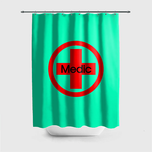 Шторка для ванной Medic / 3D-принт – фото 1