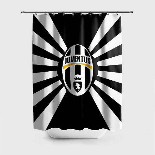 Шторка для ванной Ювентус линии / 3D-принт – фото 1
