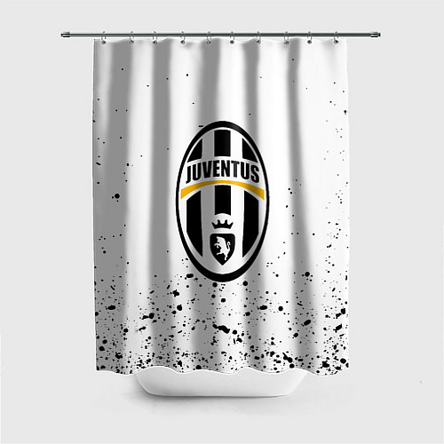 Шторка для ванной Juventus краски текстура всплеск / 3D-принт – фото 1