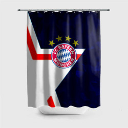 Шторка для ванной Бавария звезды геометрия