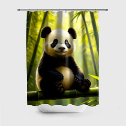 Шторка для ванной Бамбуковый хранитель