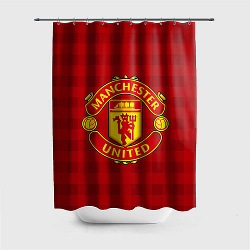 Шторка для ванной Manchester United / 3D-принт – фото 1