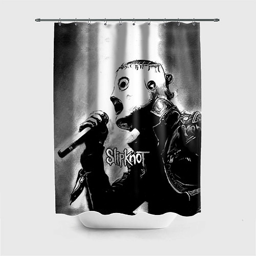 Шторка для ванной Slipknot / 3D-принт – фото 1