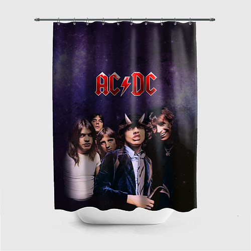 Шторка для ванной AC/DC / 3D-принт – фото 1