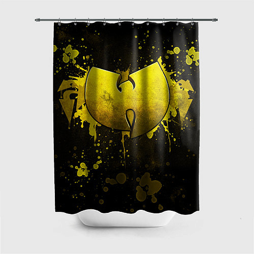 Шторка для ванной Wu-Tang Clan: Yellow / 3D-принт – фото 1