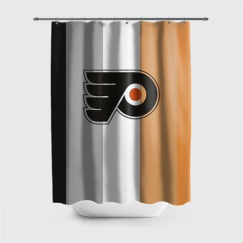 Шторка для ванной Philadelphia Flyers / 3D-принт – фото 1