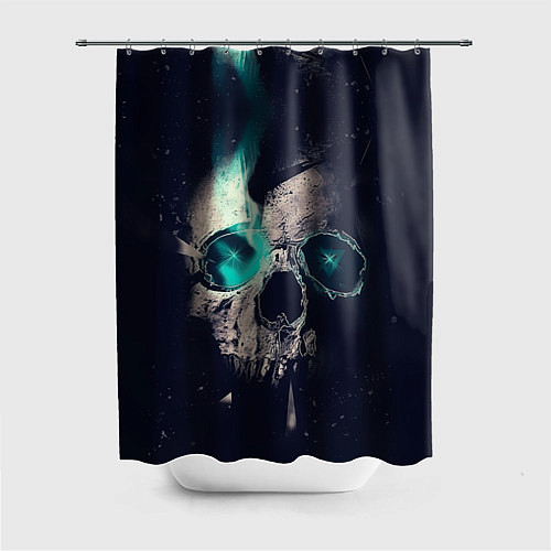 Шторка для ванной Skull eyes / 3D-принт – фото 1