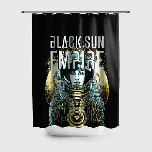 Шторка для ванной Black Sun Empire / 3D-принт – фото 1