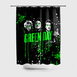 Шторка для ванной Green Day: Acid Colour