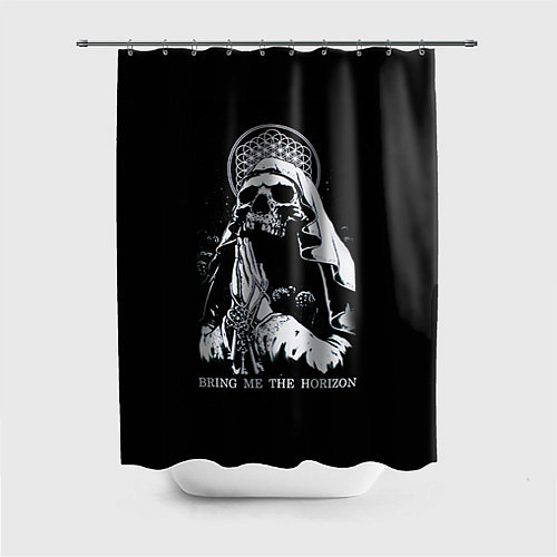Шторка для ванной BMTH: Skull Pray / 3D-принт – фото 1