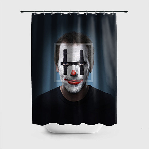 Шторка для ванной Clown House MD / 3D-принт – фото 1