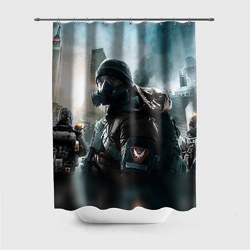 Шторка для ванной Division 1 / 3D-принт – фото 1