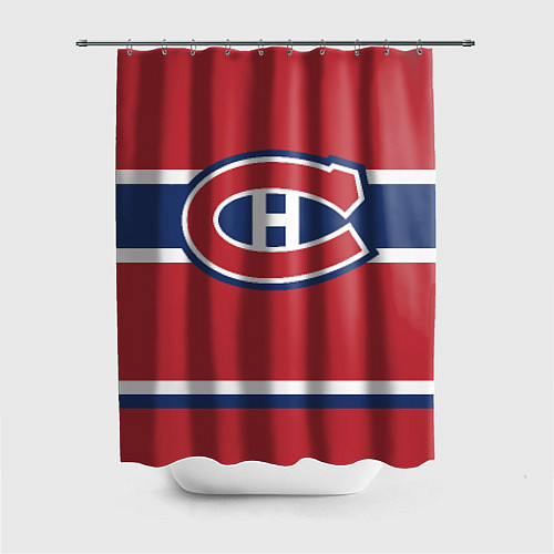 Шторка для ванной Montreal Canadiens / 3D-принт – фото 1