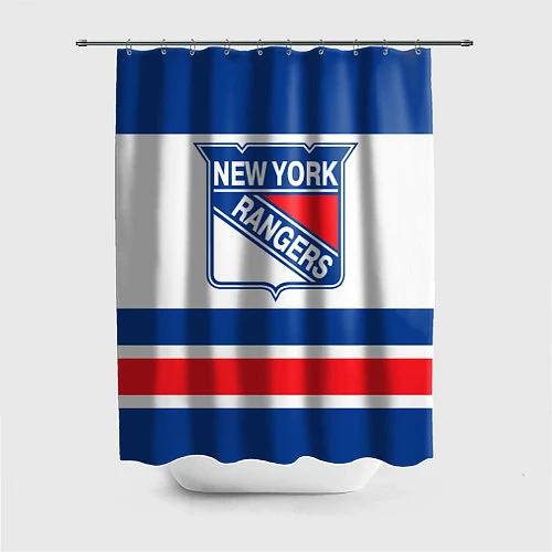 Шторка для ванной New York Rangers / 3D-принт – фото 1