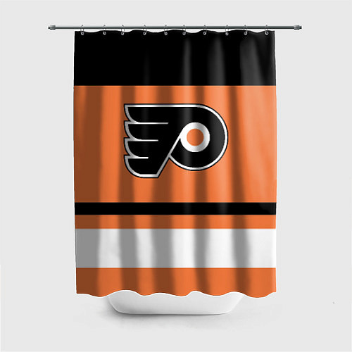 Шторка для ванной Philadelphia Flyers / 3D-принт – фото 1