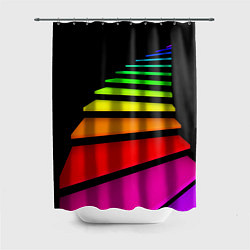 Шторка для ванной Радужная лестница