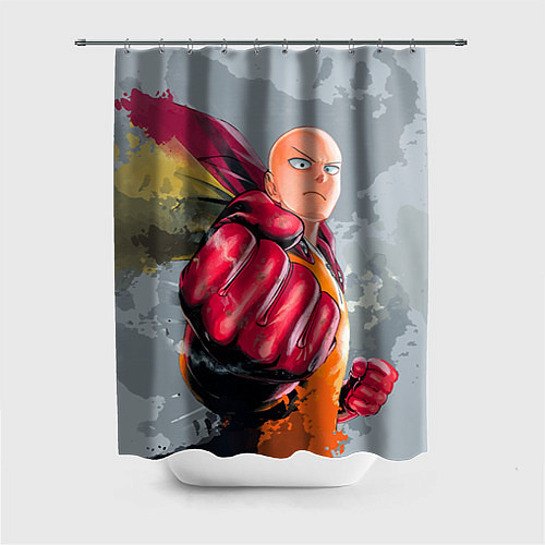 Шторка для ванной One Punch Man Fist / 3D-принт – фото 1