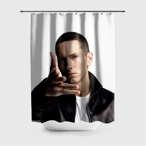 Шторка для ванной Eminem / 3D-принт – фото 1