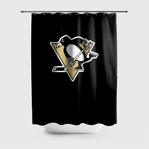 Шторка для ванной Pittsburgh Penguins: Crosby / 3D-принт – фото 1