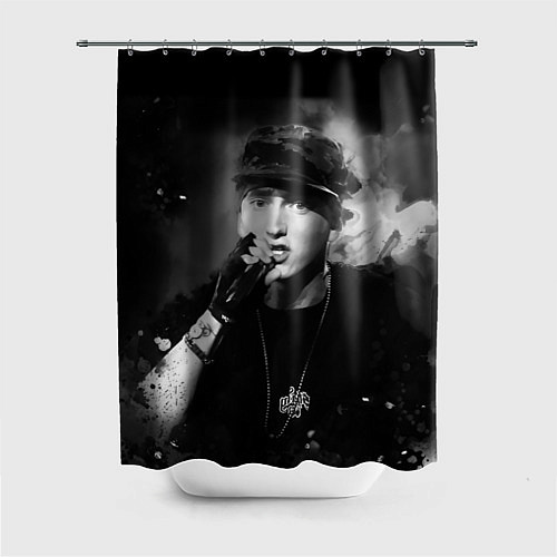 Шторка для ванной Эминем / 3D-принт – фото 1