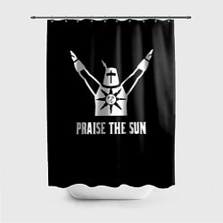 Шторка для ванной Dark souls praise the sun knight Heida