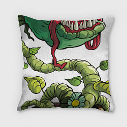 Подушка квадратная Plants vs zombies