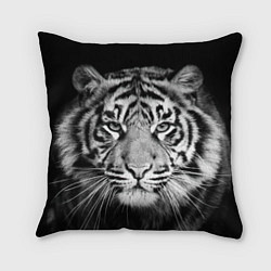 Подушка квадратная Мордочка тигра
