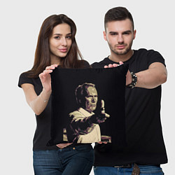 Подушка квадратная Гран Торино, цвет: 3D-принт — фото 2