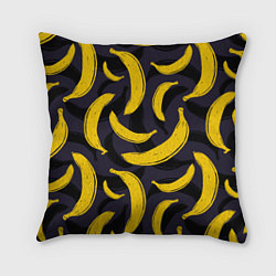 Подушка квадратная Бананы