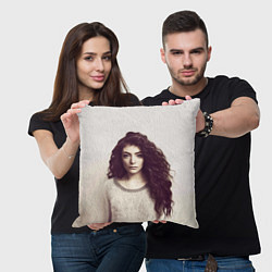 Подушка квадратная Lorde Young, цвет: 3D-принт — фото 2