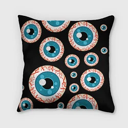 Подушка квадратная Глаза, цвет: 3D-принт