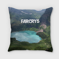 Подушка квадратная Far Cry 5, цвет: 3D-принт