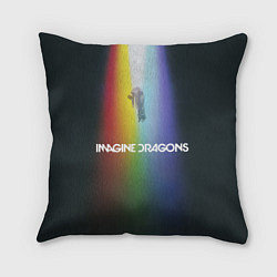 Подушка квадратная Imagine Dragons, цвет: 3D-принт