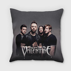 Подушка квадратная Bullet For My Valentine, цвет: 3D-принт