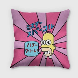 Подушка квадратная Japanesse Homer