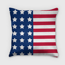 Подушка квадратная USA Flag