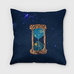 Подушка квадратная Звёздные часы