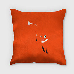 Подушка квадратная Лисица, цвет: 3D-принт