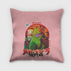 Подушка квадратная Godzilla Reptar