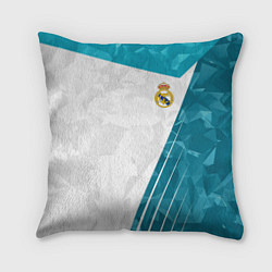 Подушка квадратная FC Real Madrid: Abstract, цвет: 3D-принт