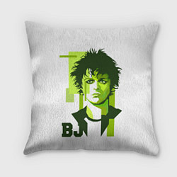 Подушка квадратная Green Day: Armstrong Billy Joe, цвет: 3D-принт