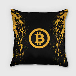 Подушка квадратная Bitcoin Master