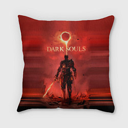 Подушка квадратная Dark Souls: Red Sunrise, цвет: 3D-принт