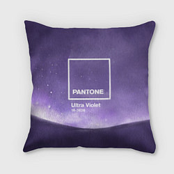 Подушка квадратная Pantone: Ultra Violet Space