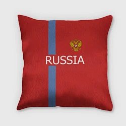 Подушка квадратная Russia Games, цвет: 3D-принт