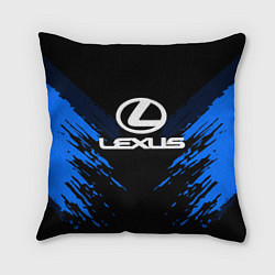 Подушка квадратная Lexus: Blue Anger