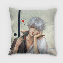 Подушка квадратная Sakata Gintoki