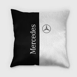 Подушка квадратная Mercedes B&W